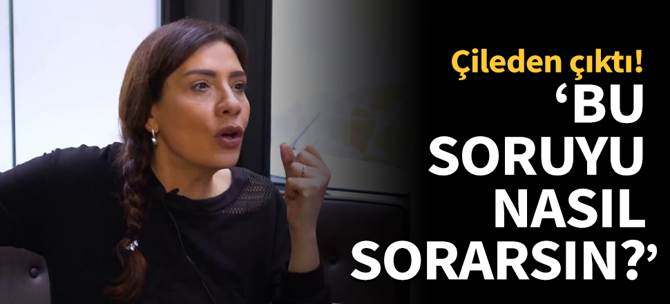 Işın Karaca muhabire ateş püskürdü!