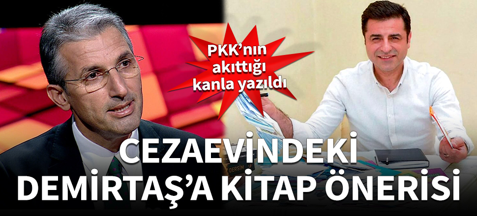 Nedim Şener'den cezaevindeki Demirtaş'a kitap önerisi!