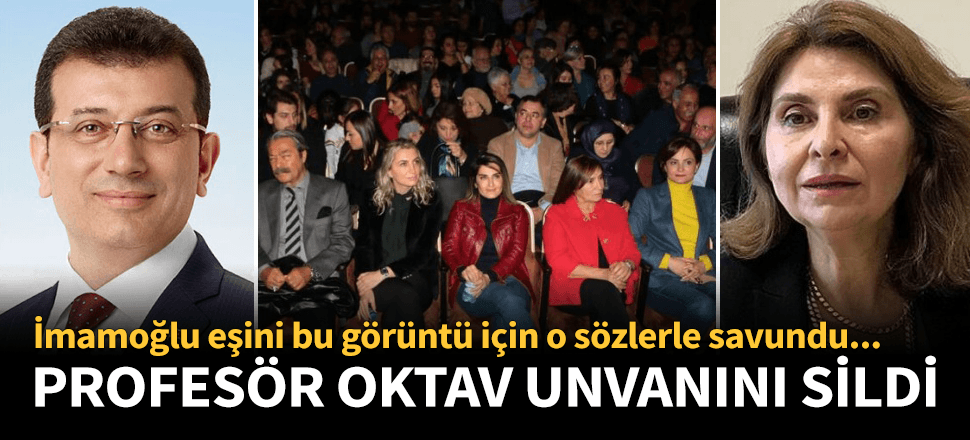 İmamoğlu'na tepki gösteren profesör unvanını sildi