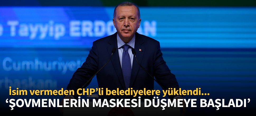 Cumhurbaşkanı Erdoğan: Şovmenlerin maskesi düşmeye başladı