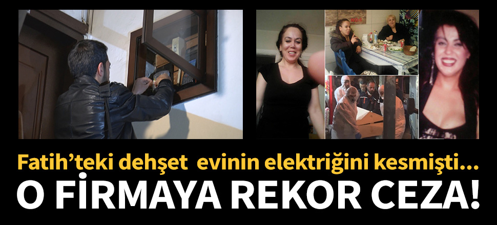 Siyanürlü intiharın olduğu evde elektriği kesen firmaya 888 bin TL ceza!