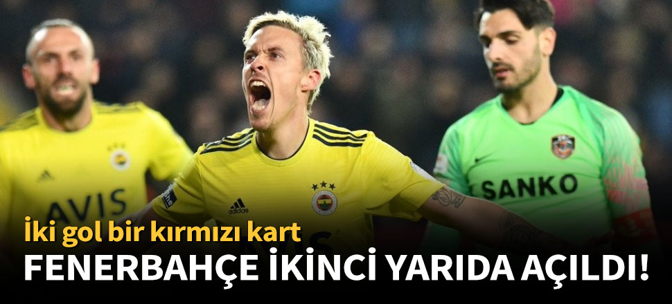 Fenerbahçe Gaziantep'i iki golle geçti!