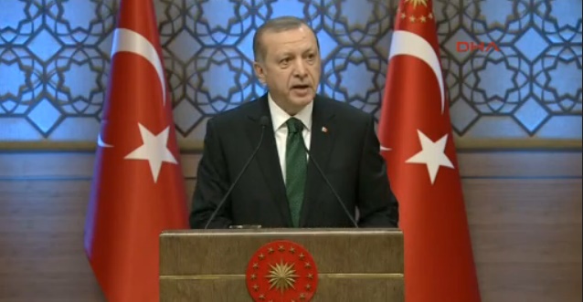 Erdoğan: 'Bölücü terör örgütlerine destek veriyorsunuz!'