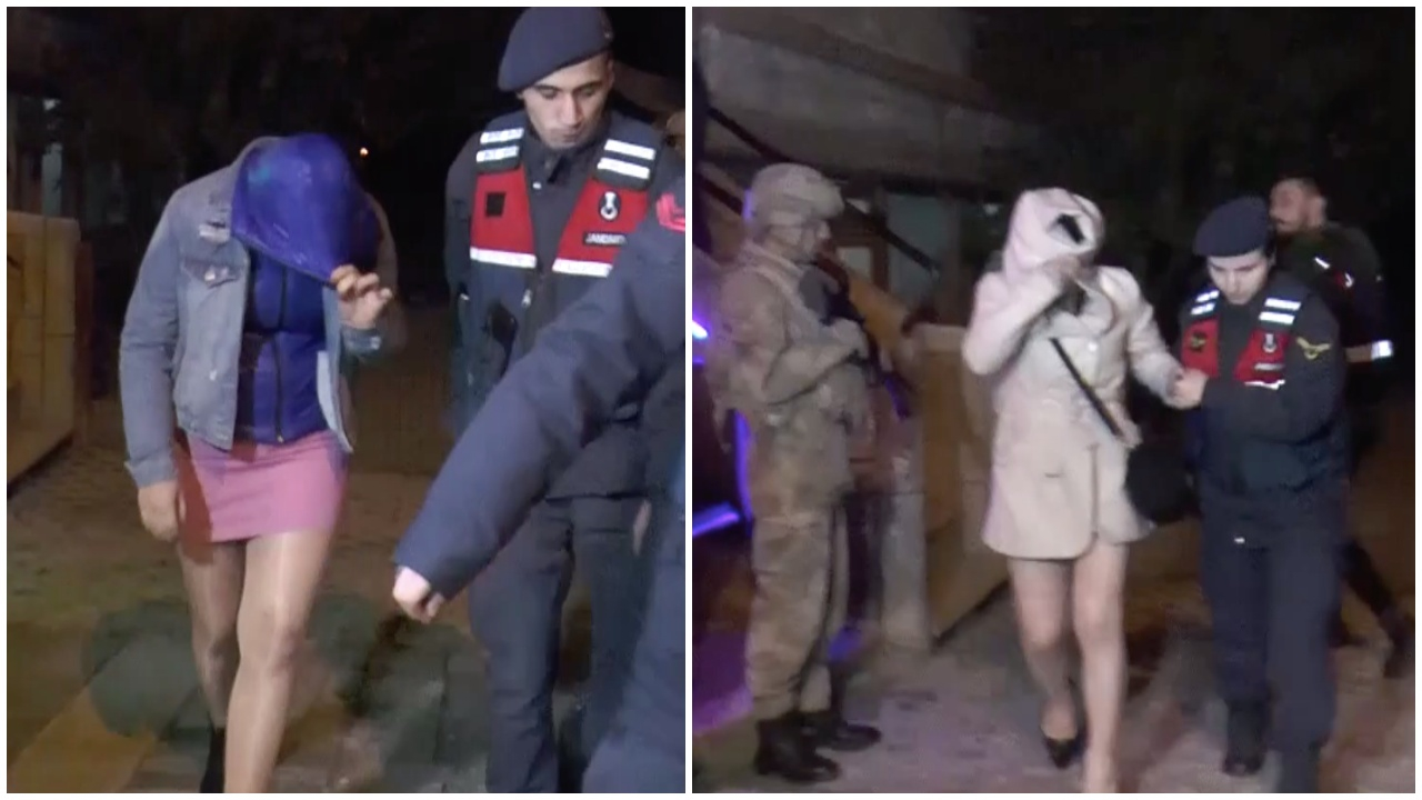 Denizli'de fuhuş çetelerine operasyon! 71 gözaltı