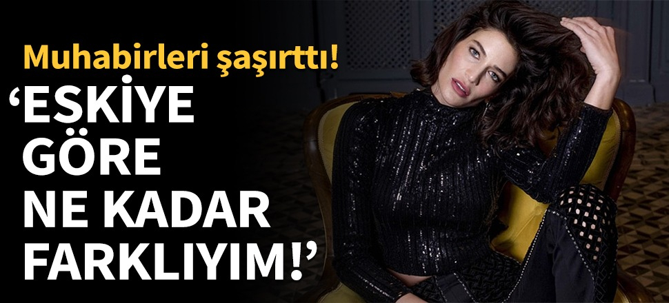 Berrak Tüzünataç muhabirleri şaşırttı!