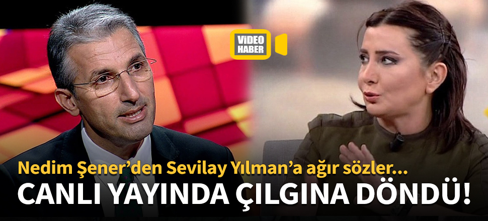 Nedim Şener, canlı yayında çılgına döndü!
