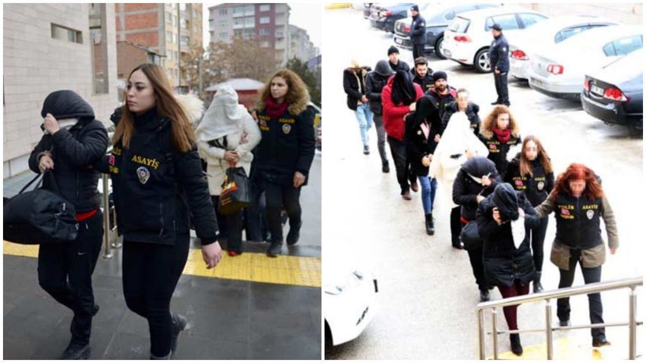 Masaj salonu adı altında fuhuş yapıyorlardı!