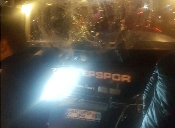 Gaziantepspor trafik kazası geçirdi!