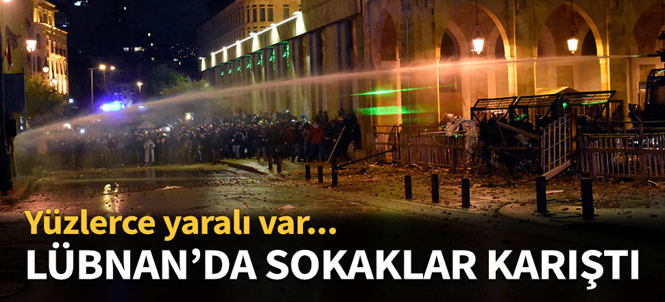 Lübnan'da protestolar çatışmaya dönüştü...