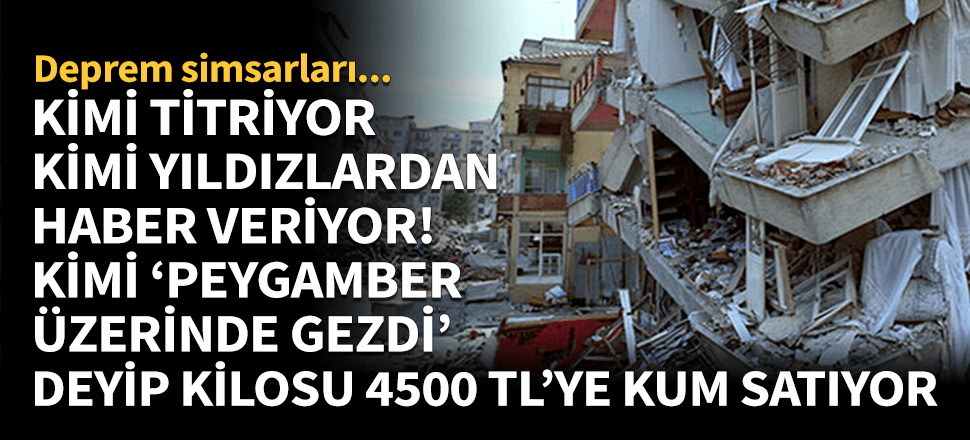 Deprem öncesi kasılmaya ve titremeye başlıyor!