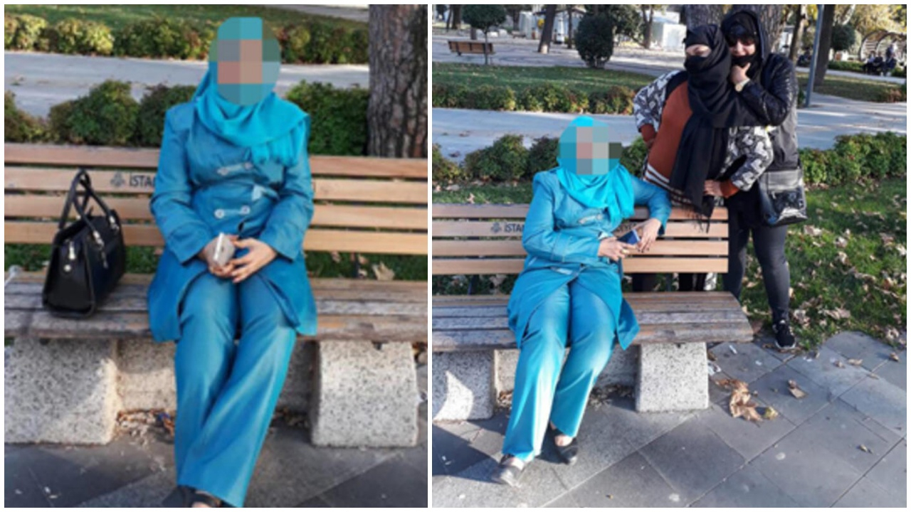 Kadın ve çocuk çetesini yakalatan fotoğraf