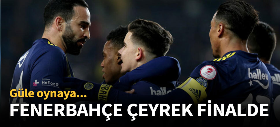 Fenerbahçe güle oynaya turu geçti