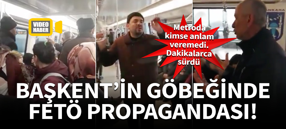 Başkent'in göbeğinde FETÖ propagandası!