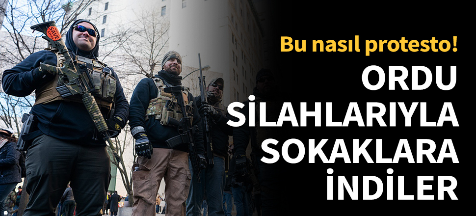 ABD'de silah yanlıları sokaklara döküldü