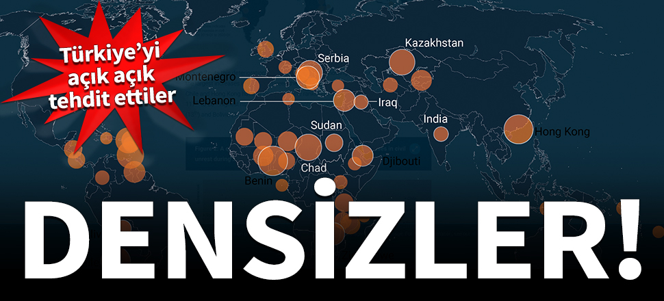 Türkiye’yi açık açık tehdit ettiler!
