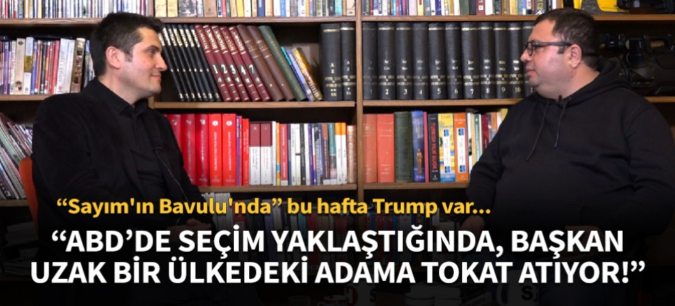 "ABD'de seçim yaklaştığında, başkan uzak bir ülkedeki adama tokat atıyor!"
