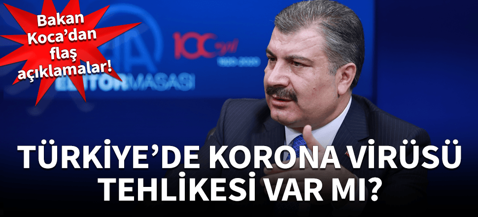 Bakan Koca'dan grip vakalarına ilişkin açıklama!