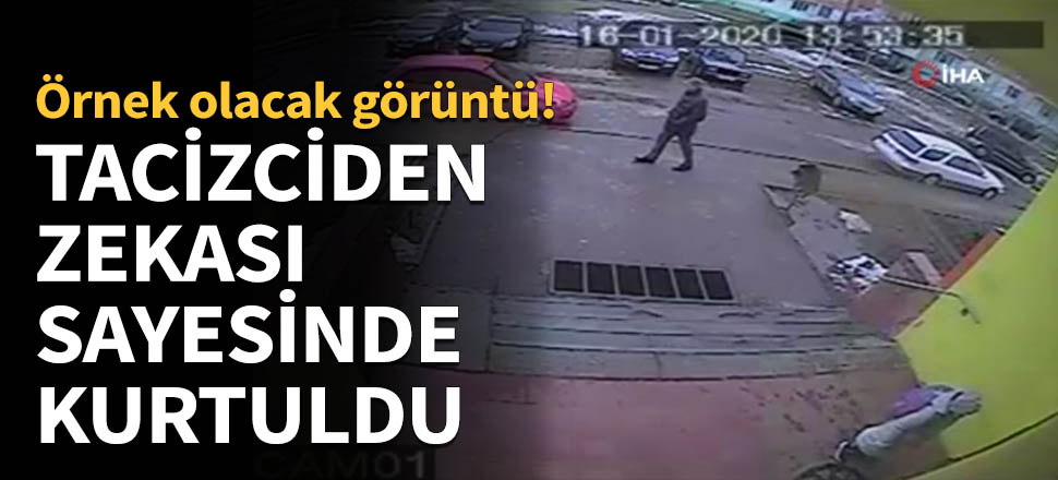 Küçük kız tacizciden zekası sayesinde kurtuldu!