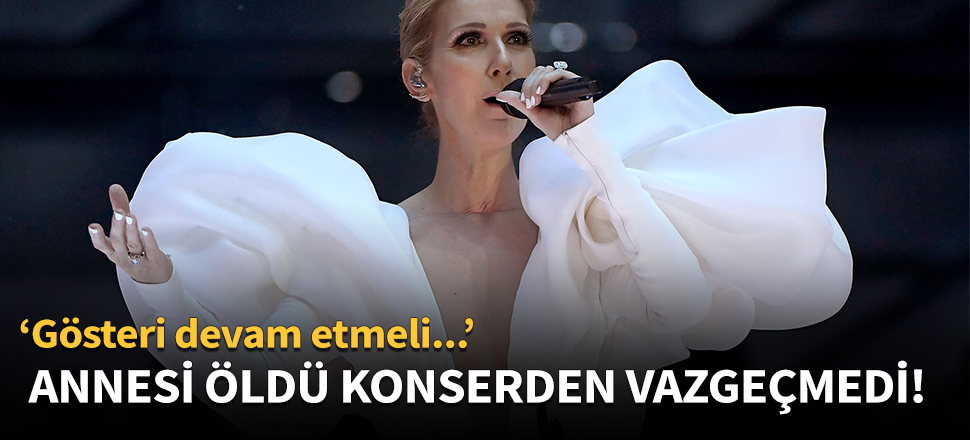Annesi öldükten sonra konser verdi!