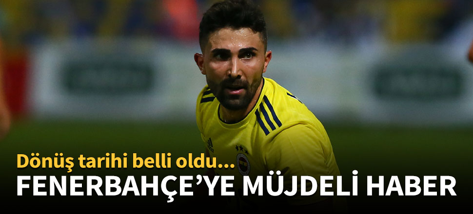Fenerbahçe'ye müjdeli haber