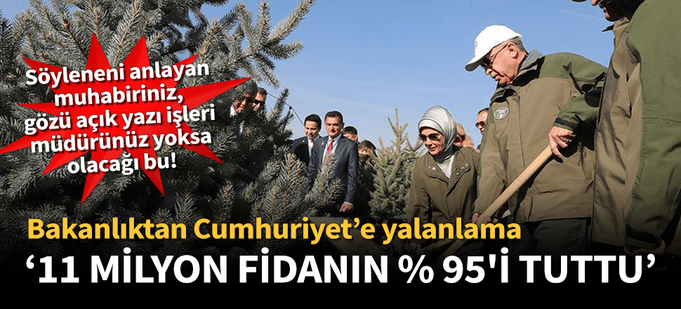 Bakanlıktan Cumhuriyet'e yalanlama...