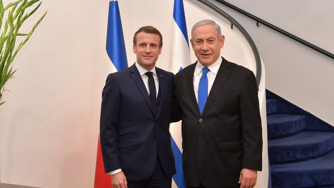 İsrail Başbakanlık Basın Ofisi Macron'u karıştırdı
