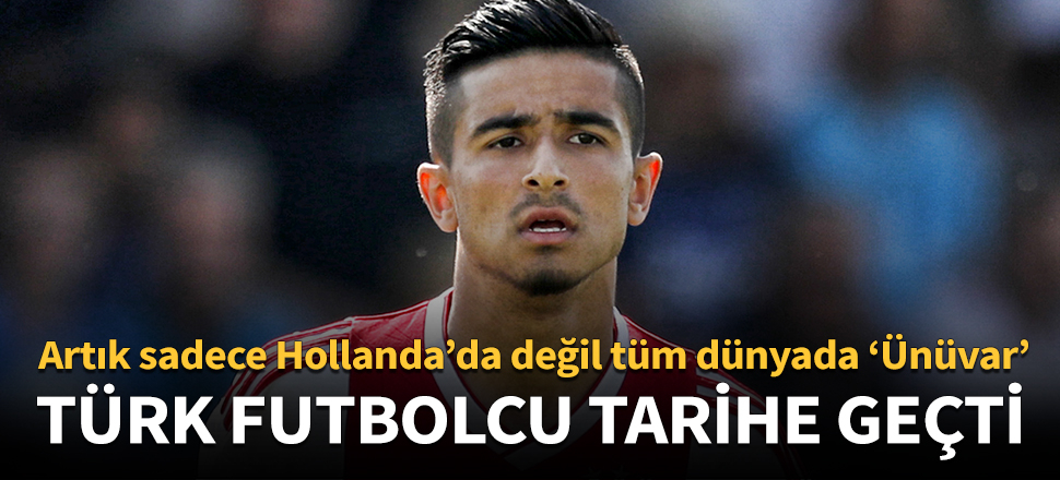 Naci Ünüvar, Hollanda tarihine geçti