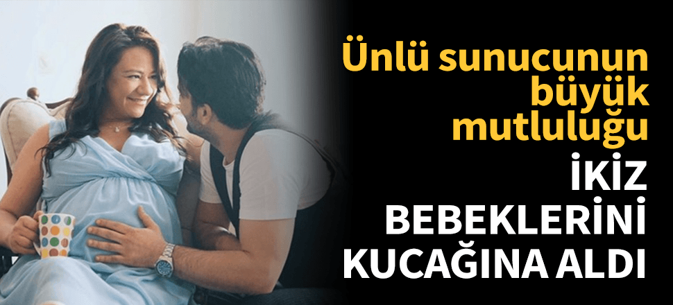 Sunucu Ezgi Sertel anne oldu