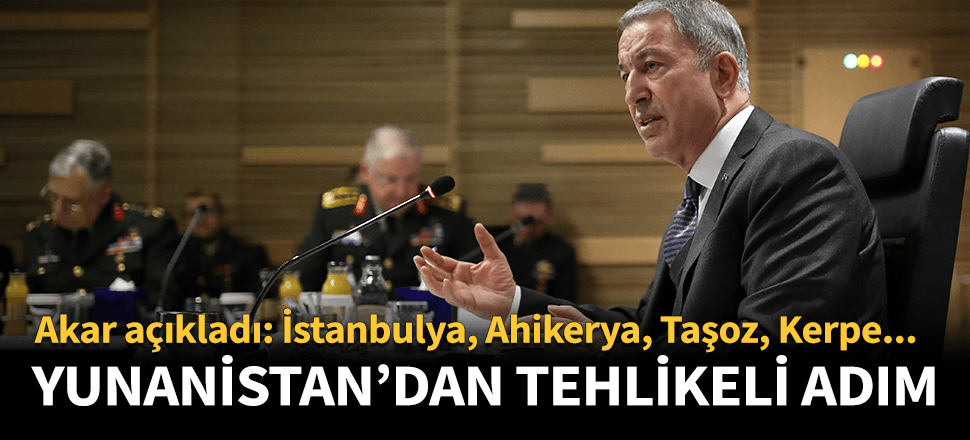 Akar açıkladı! İstanbulya, Ahikerya, Taşoz, Kerpe...