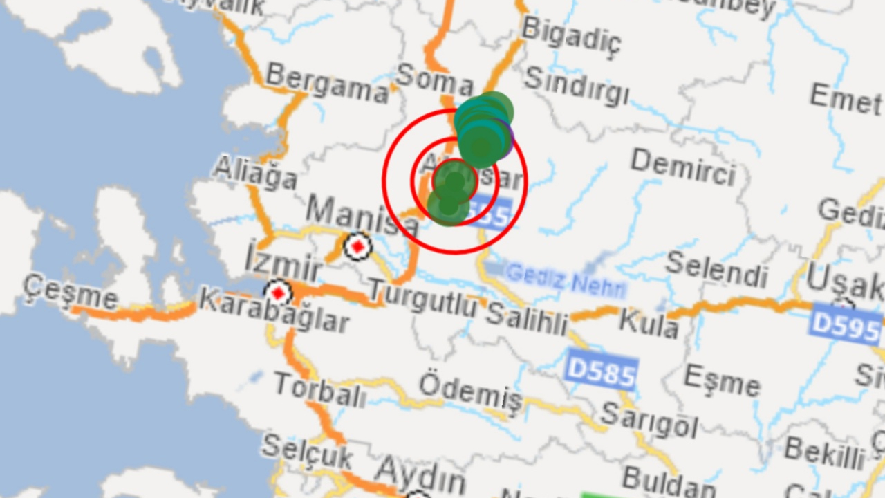 Manisa'da bir deprem daha!