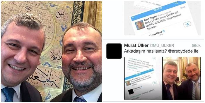 Murat Ülker, Twitter'da ilginç bir atışma yaşadığı Ersoy Dede ile buluştu