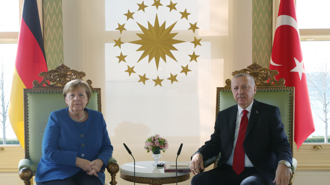 Erdoğan - Merkel görüşmesi sona erdi