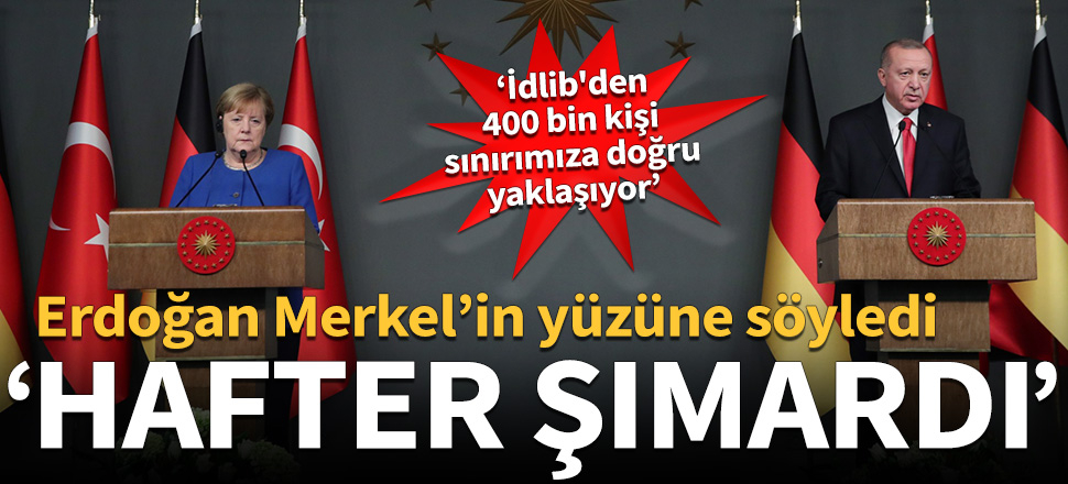 Cumhurbaşkanı Erdoğan: İdlib'den 400 bin kişi sınırımıza doğru yaklaşıyor