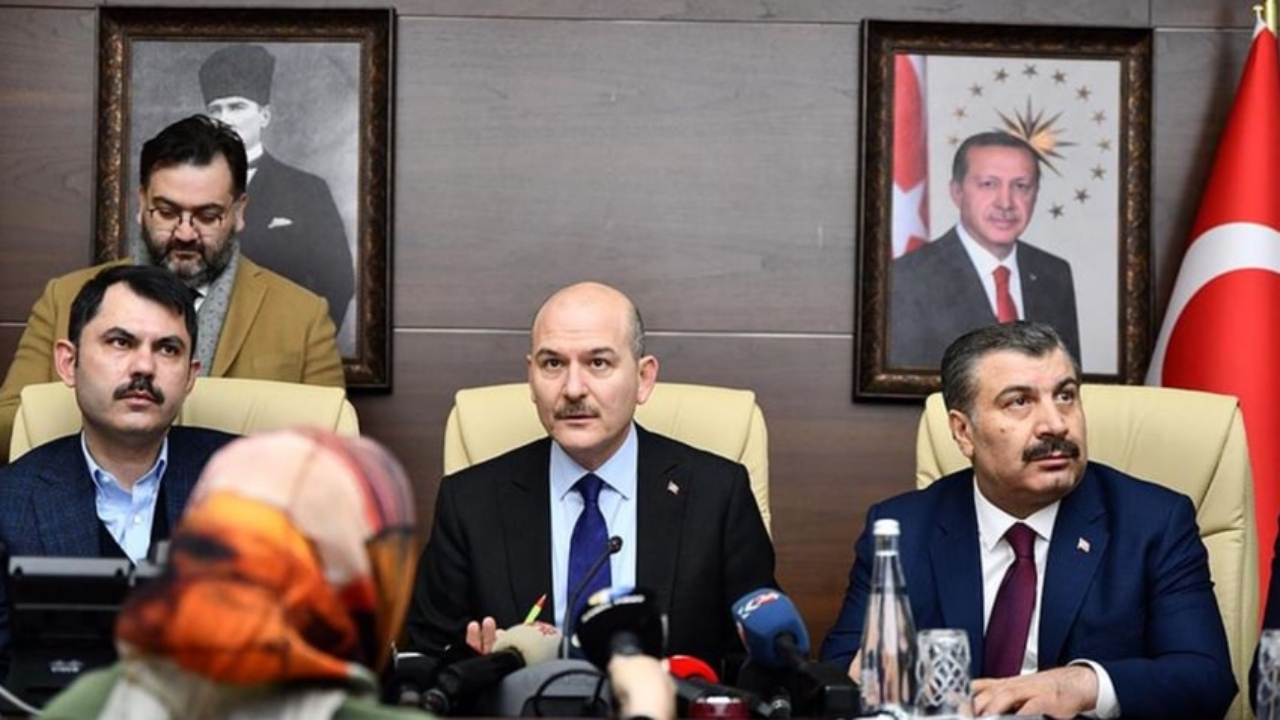 Bakanlar, 6,8'lik depreme ilişkin olarak açıklamalarda bulundu