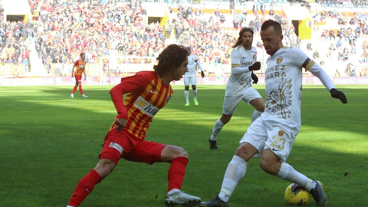 Kayserispor büyük fırsat tepti