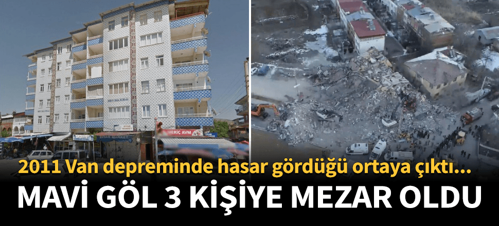 2011'de hasar gördü 6.8 ile yıkıldı!