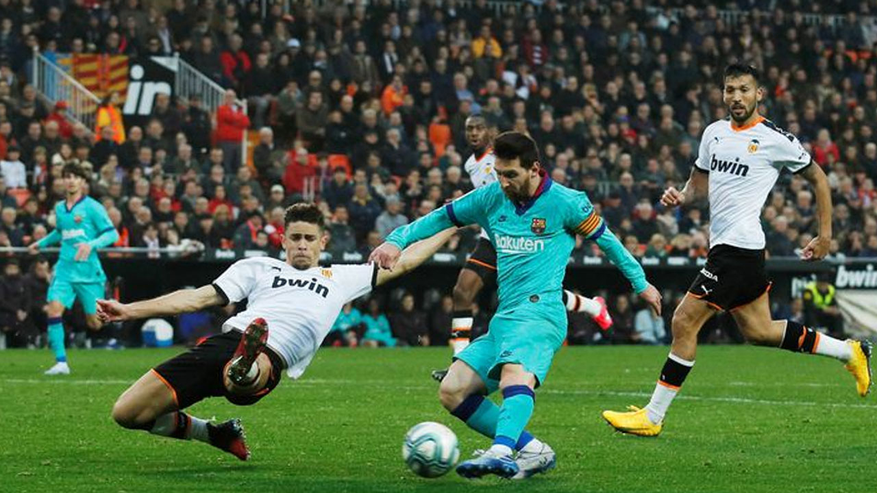 Barça'ya Valencia şoku: 2-0