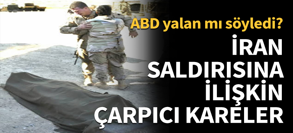 İran saldırısından sonra çekilen çarpıcı kareler!