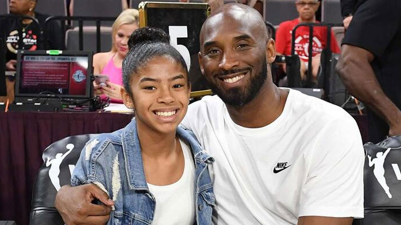 Kobe Bryant'ın kızıyla mutlu anları