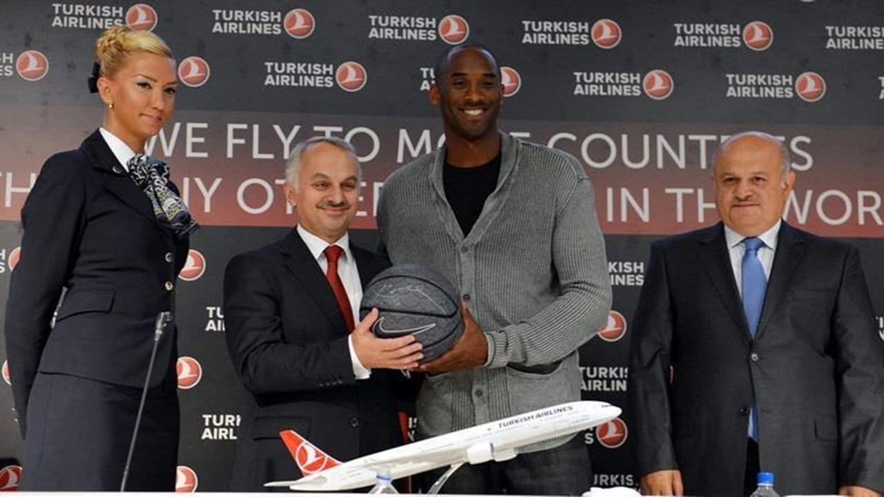 THY'den Kobe Byrant için başsağlığı mesajı...