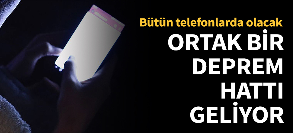 Ortak bir deprem hattı geliyor