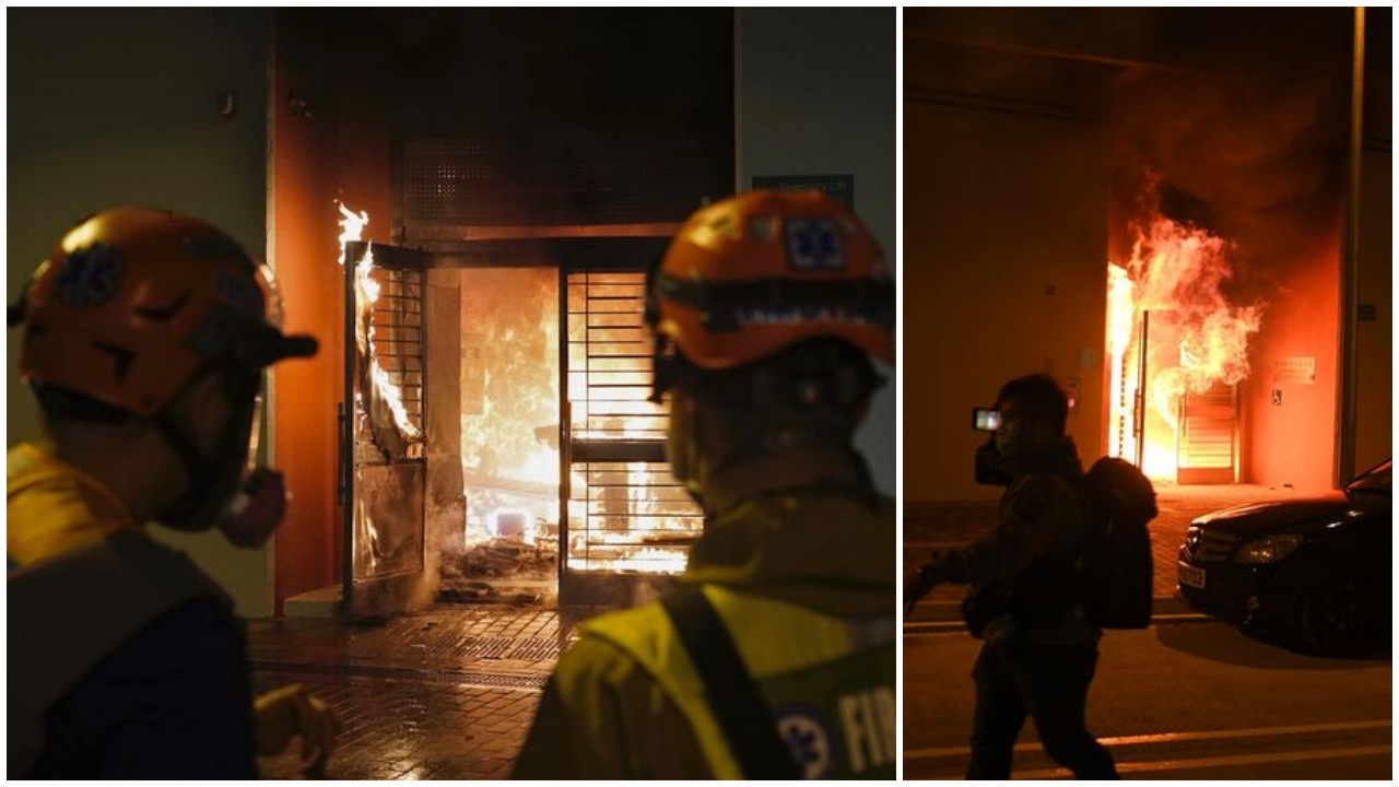Korona virüsü karantina binasına bomba atıldı!