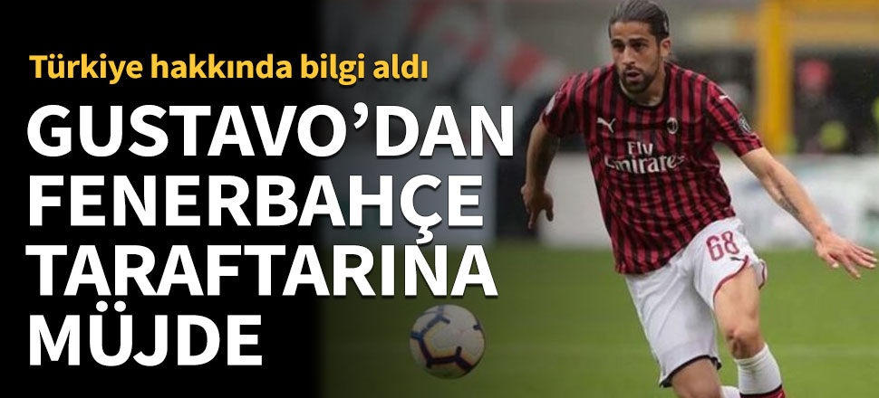 Gustavo'dan Fenerbahçe taraftarına müjde
