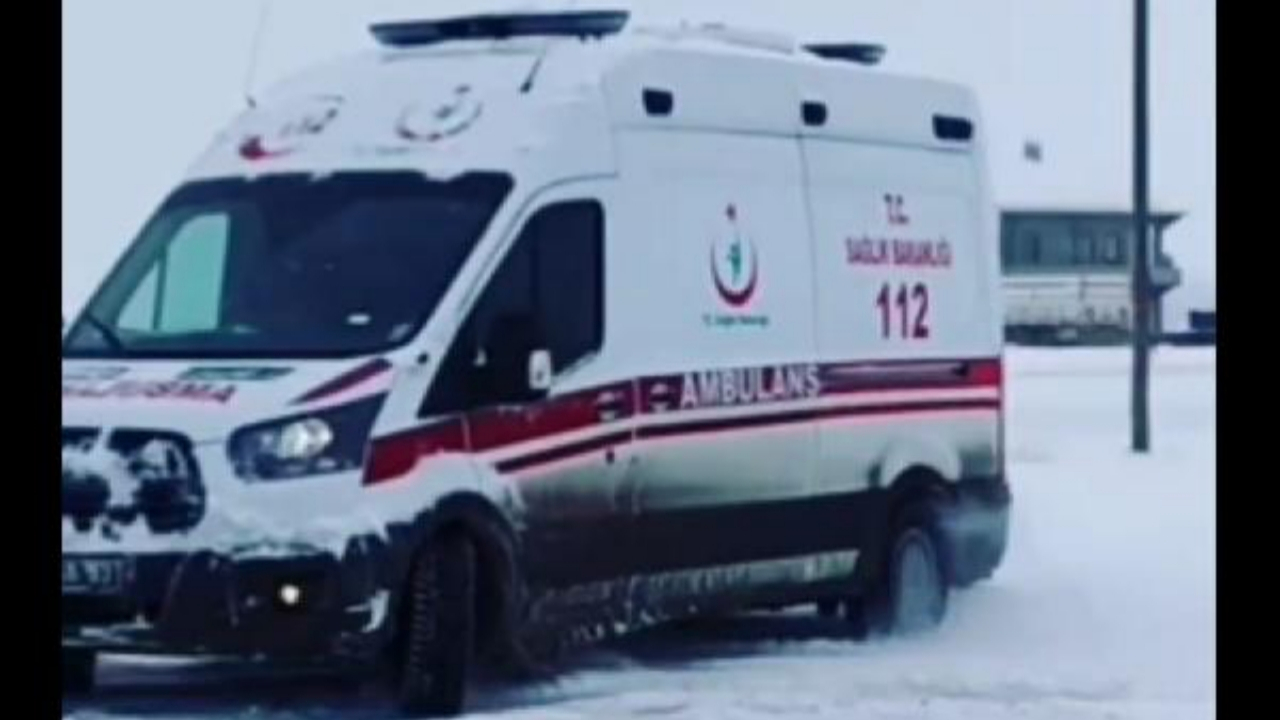 Drift yapan ambulans şoförüne soruşturma