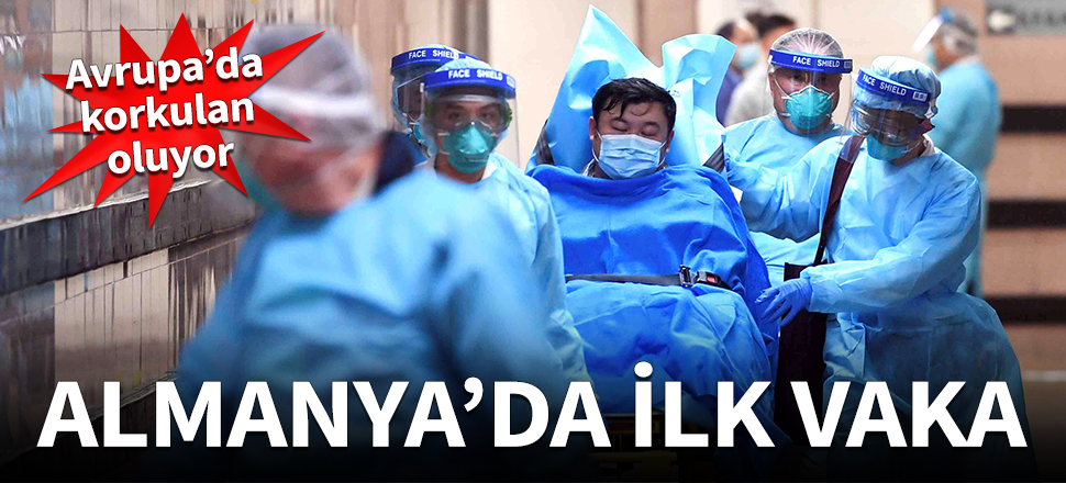 Almanya'da koronavirüs vakası