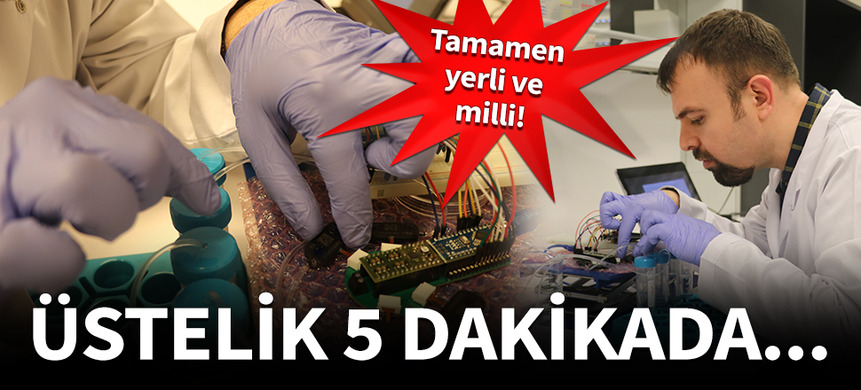 Türk bilim insanları H1N1 virüsünü 5 dakikada tespit eden taşınabilir cihaz geliştirdi