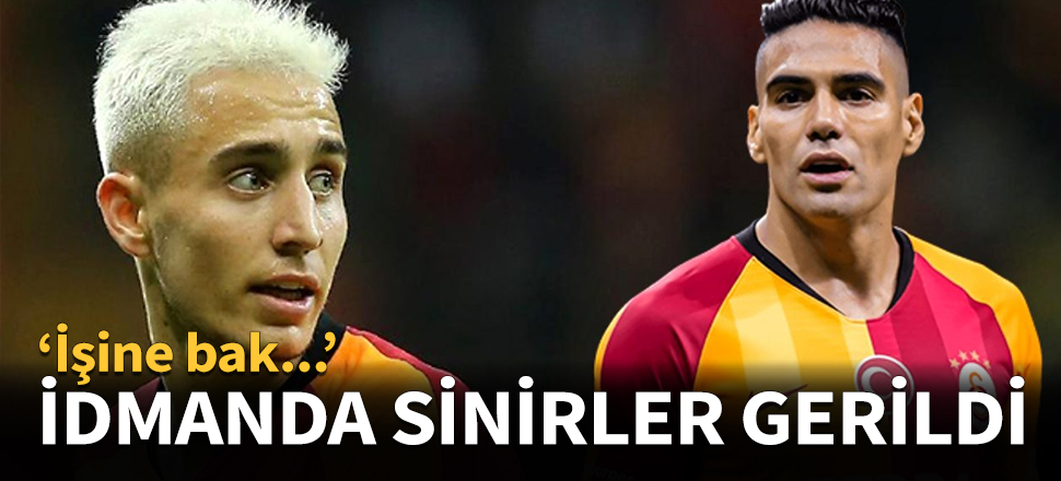 Galatasaray idmanında gerginlik!