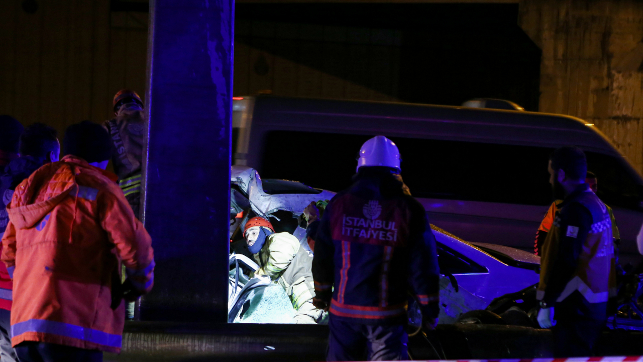 İstanbul'da feci kaza: 1 ölü