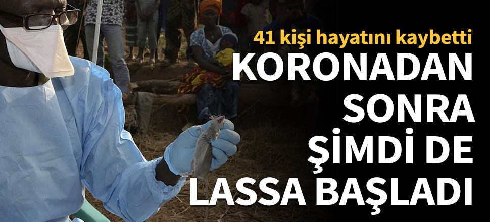 Koronadan sonra şimdi de lassa başladı
