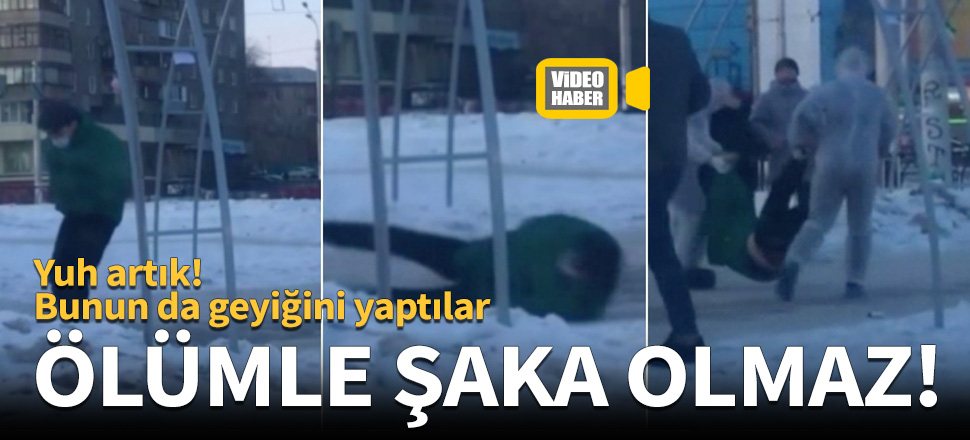 Ölümle şaka olmaz! Bunun da geyiğini yaptılar...
